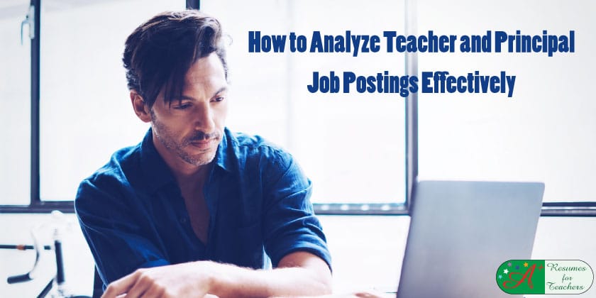How to Analyze Teacher and Principal Job Postings Effectively