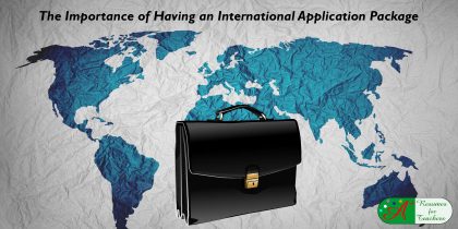 The Importance of Having an International Application Package
