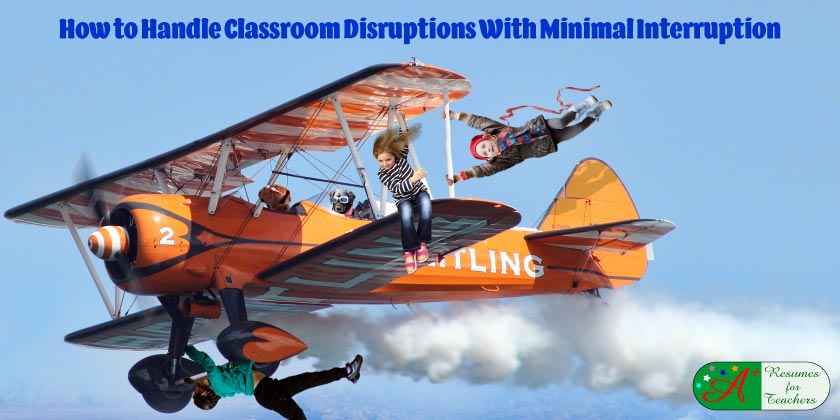 How to Handle Classroom Disruptions With Minimal Interruption