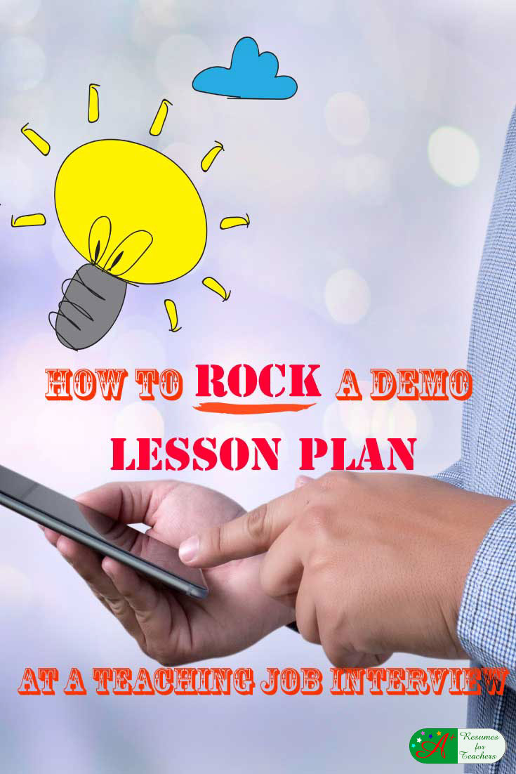 How To Rock A Demo Lesson Plan At A Teaching Job Interview