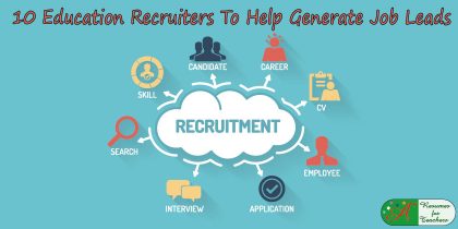 10 Education Recruiters To Help Generate Job Leads