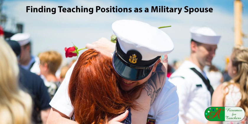 Finding Teaching Positions as a Military Spouse