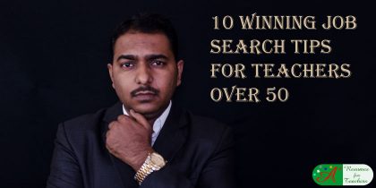 10 winning job search tips for teachers over 50