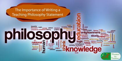 the importance of writing a teaching philosophy statement