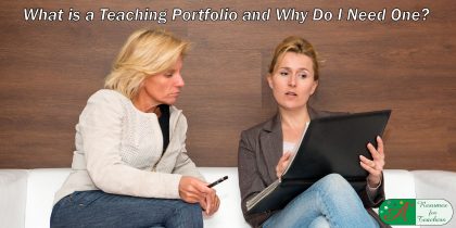 What is a Teaching Porfolio and Why Do I Need One?