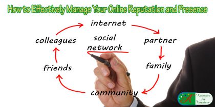 how to effectively manage your online reputation and presence