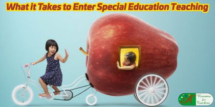 what it takes to enter special education teaching