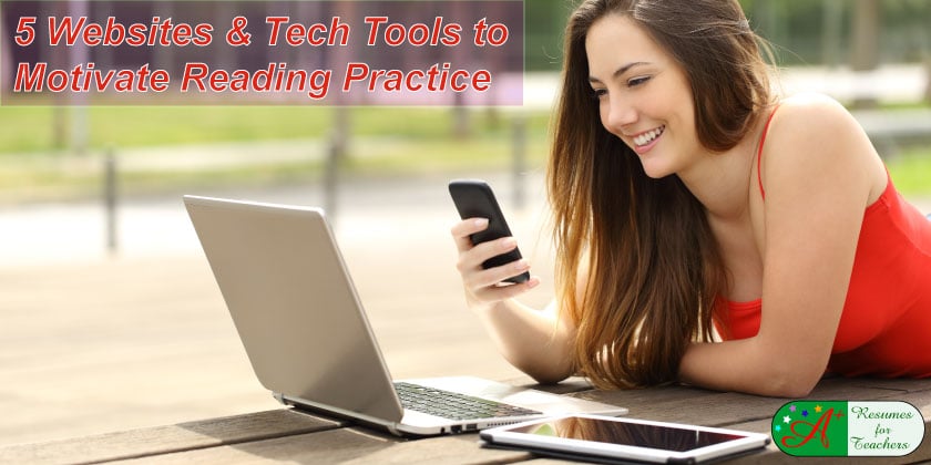 5 websites and tech tools to motivate reading practice