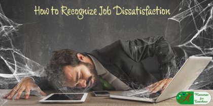 how to recognize job dissatisfaction