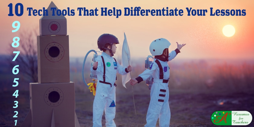 10 Tech Tools That Help Differentiate Your Lessons
