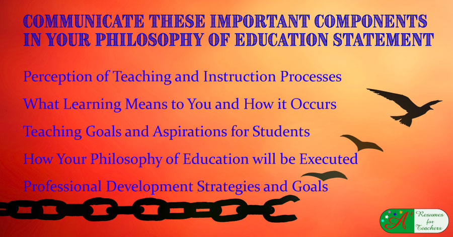 Writing an A+ Teaching Philosophy of Education Statement