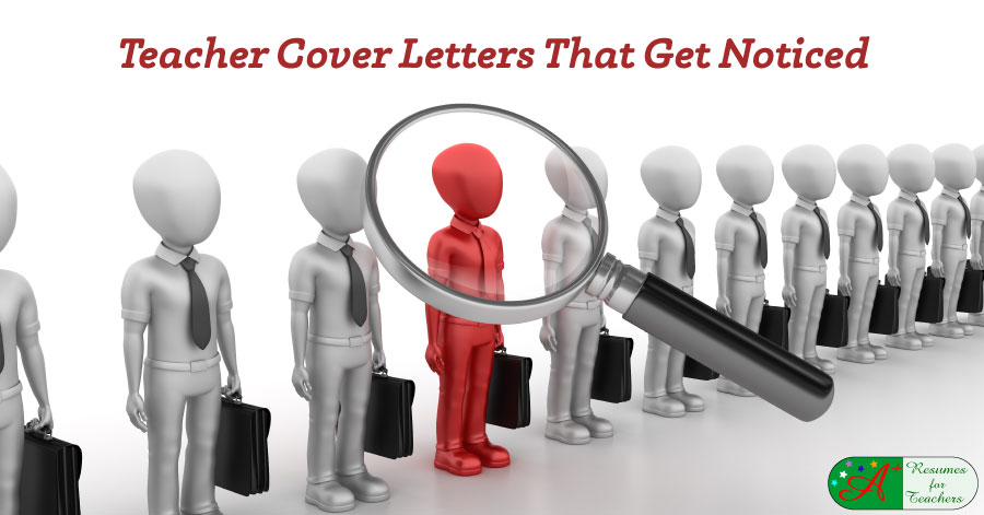 teacher cover letters that get noticed