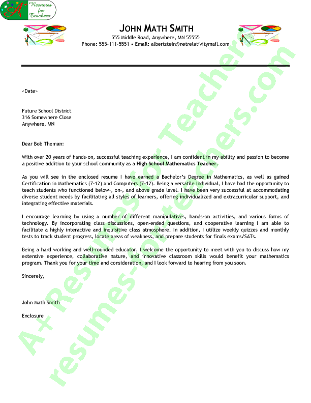 Cover Letter For Art Teaching Job - Product Review (612 x 792 Pixel)